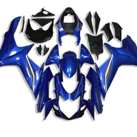 US STOCK NT Aftermarket Injection ABS Plastic Fairing Fit for GSXR 600/750 2011-2024 Blue N035 Available in TX