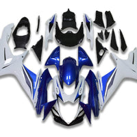 NT Aftermarket Injection ABS Plastic Fairing Fit for GSXR 600/750 2011-2024 White Blue N036