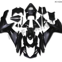 US STOCK NT Aftermarket Injection ABS Plastic Fairing Fit for GSXR 600/750 2011-2024 Black N037 Available in CA