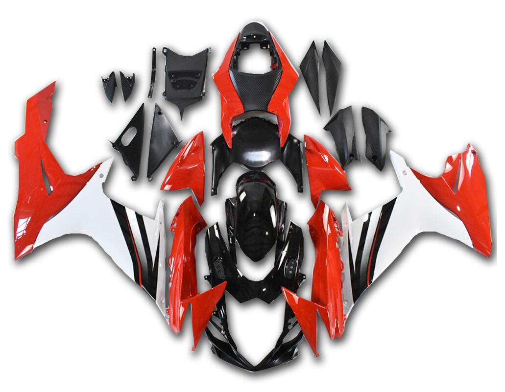 NT Fairing Fit for Suzuki 2011-2027 GSXR600/750 N050- Red White Black | ABS Injection