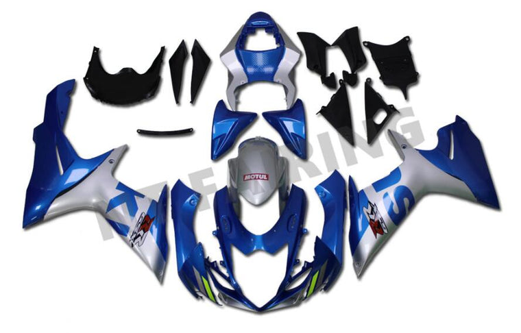 NT Fairing Fit for Suzuki 2011-2027 GSXR600/750 N062- Blue Silver | ABS Injection, US Stock