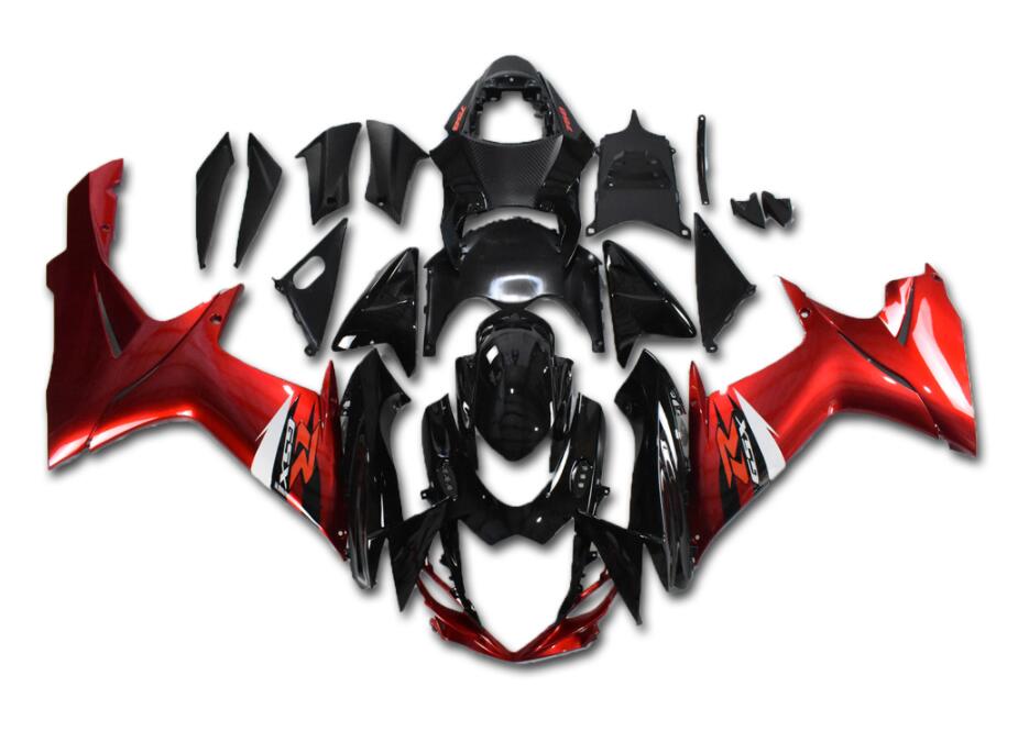 NT Fairing Fit for Suzuki 2011-2027 GSXR600/750 N066- Red Black | ABS Injection