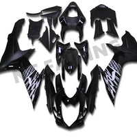 US STOCK NT Aftermarket Injection ABS Plastic Fairing Fit for GSXR 600/750 2011-2024 Glossy Matte Black N004 Available in TX