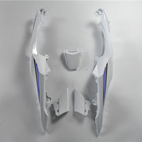 NT Aftermarket Injection ABS Plastic Fairing Fit for GSXR 1000 2017-2025 White Blue N002