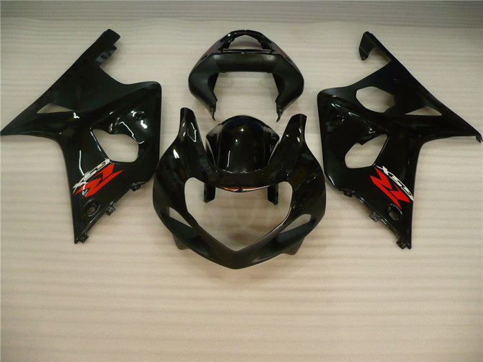 NT Aftermarket Injection ABS Plastic Fairing Fit for GSXR 1000 2000-2002 Glossy Black N005