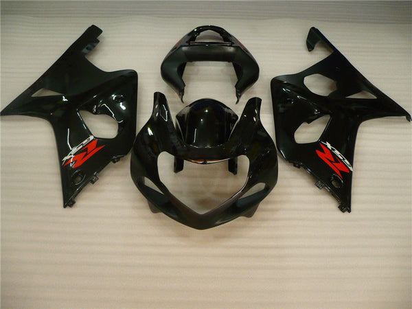 NT Aftermarket Injection ABS Plastic Fairing Fit for GSXR 1000 2000-2002 Glossy Black N005