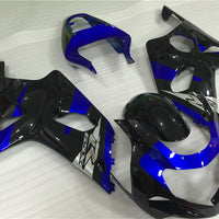 NT Aftermarket Injection ABS Plastic Fairing Fit for GSXR 1000 2000-2002 Blue Black N022
