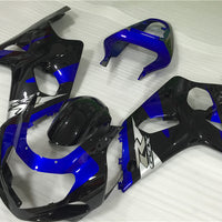 NT Aftermarket Injection ABS Plastic Fairing Fit for GSXR 1000 2000-2002 Blue Black N022