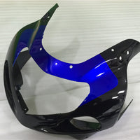 NT Aftermarket Injection ABS Plastic Fairing Fit for GSXR 1000 2000-2002 Blue Black N022