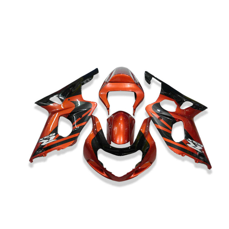 MS Injection Bown ABS Plastic Fairing With tank cover Fit for 2000-2002 GSXR 1000 r004