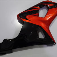 NT Aftermarket Injection ABS Plastic Fairing Fit for GSXR 1000 2000-2002 Orange Black N006