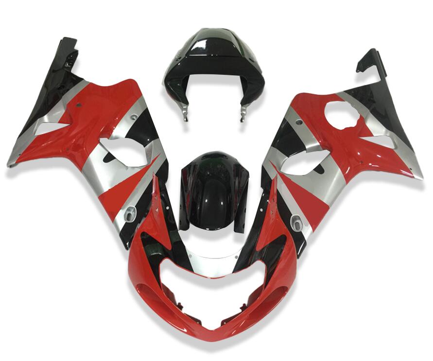 NT Fairing Fit for Suzuki 2000-2002 GSXR 1000 N015- Red Black | ABS Injection