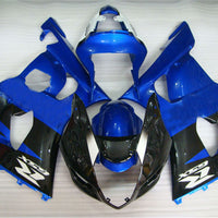 NT Aftermarket Injection ABS Plastic Fairing Fit for GSXR 1000 2003-2004 Black Blue N018