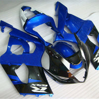 NT Aftermarket Injection ABS Plastic Fairing Fit for GSXR 1000 2003-2004 Black Blue N018