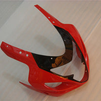 NT Aftermarket Injection ABS Plastic Fairing Fit for GSXR 600/750 2004-2005 Red Black N003