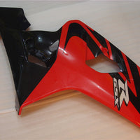 NT Aftermarket Injection ABS Plastic Fairing Fit for GSXR 600/750 2004-2005 Red Black N003