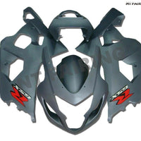 NT Aftermarket Injection ABS Plastic Fairing Fit for GSXR 600/750 2004-2005 Gray N035