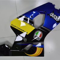NT Aftermarket Injection ABS Plastic Fairing Fit for GSXR 600/750 2004-2005 Blue Shark N081