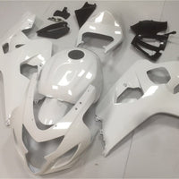 NT Aftermarket Injection ABS Plastic Fairing Fit for GSXR 600/750 2004-2005 Glossy White N014