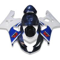 NT Aftermarket Injection ABS Plastic Fairing Fit for GSXR 600/750 2004-2005 Blue White N018