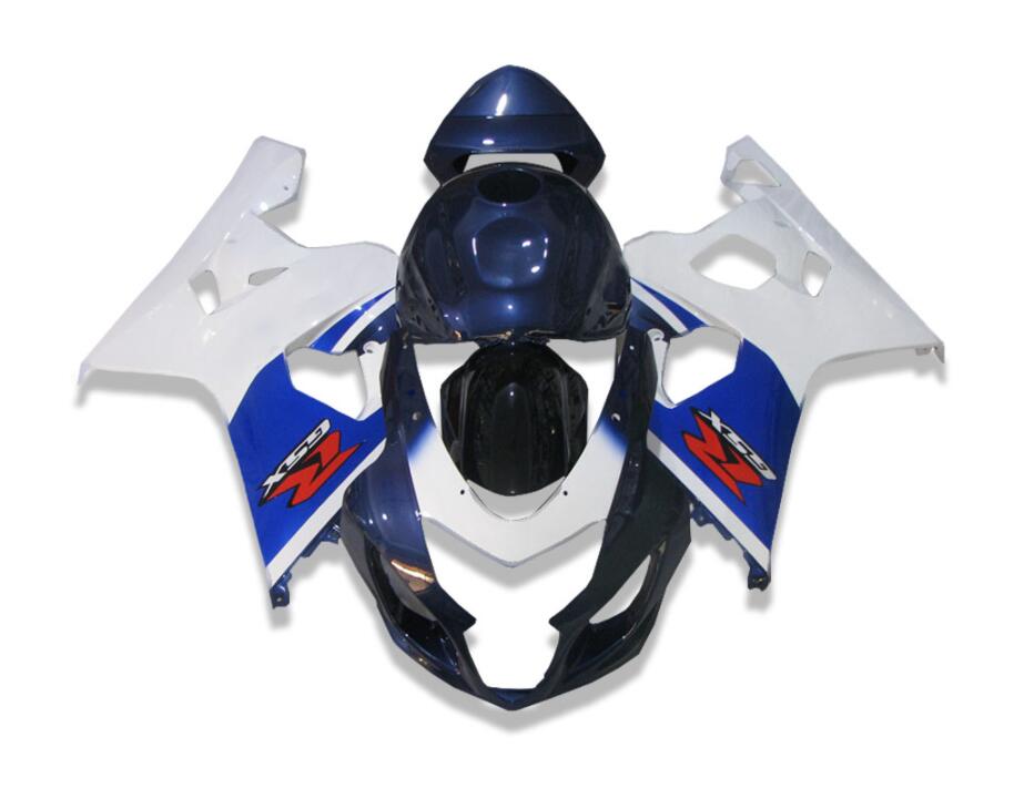 NT Fairing Fit for Suzuki 2004-2005 GSXR600/750 N018- Blue White | ABS Injection