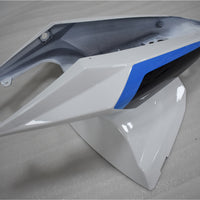 US STOCK NT Aftermarket Injection ABS Plastic Fairing Fit for GSXR 600/750 2004-2005 Blue White N024 Available in CA