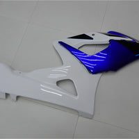 US STOCK NT Aftermarket Injection ABS Plastic Fairing Fit for GSXR 1000 2005-2006 Blue White N001 Available in TX
