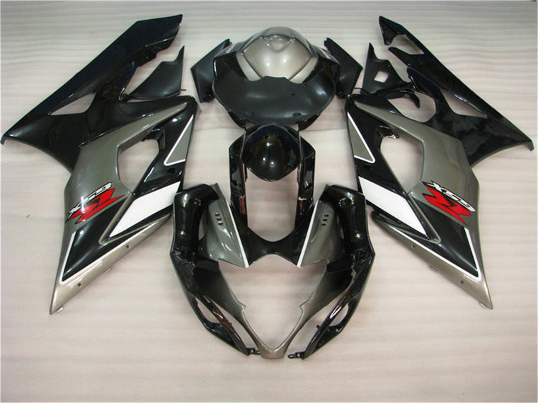 NT Fairing Fit for Suzuki 2005-2006 GSXR 1000 N004- Black Gray | ABS Injection