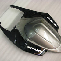 NT Aftermarket Injection ABS Plastic Fairing Fit for GSXR 1000 2005-2006 Black Gray N004