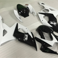 NT Aftermarket Injection ABS Plastic Fairing Fit for GSXR 1000 2005-2006 Black White N014
