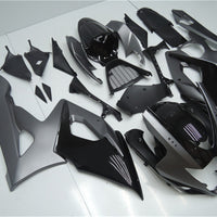 NT Aftermarket Injection ABS Plastic Fairing Fit for GSXR 1000 2005-2006 Gray Black N050