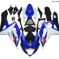 NT Aftermarket Injection ABS Plastic Fairing Fit for GSXR 1000 2005-2006 Blue White N067