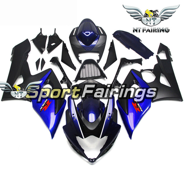 NT Aftermarket Injection ABS Plastic Fairing Fit for GSXR 1000 2005-2006 Blue Black N072