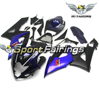 NT Aftermarket Injection ABS Plastic Fairing Fit for GSXR 1000 2005-2006 Blue Black N072