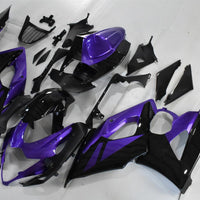 US STOCK NT Aftermarket Injection ABS Plastic Fairing Fit for GSXR 1000 2005-2006 Purple Black N077 Available in CA