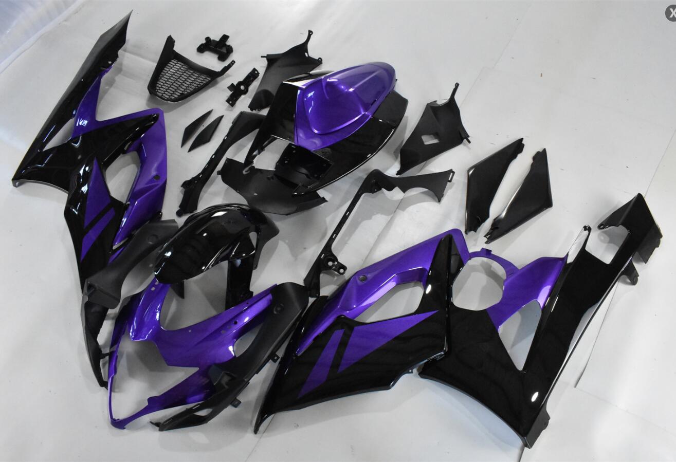 NT Fairing Fit for Suzuki 2005-2006 GSXR 1000 N077- Purple Black | ABS Injection