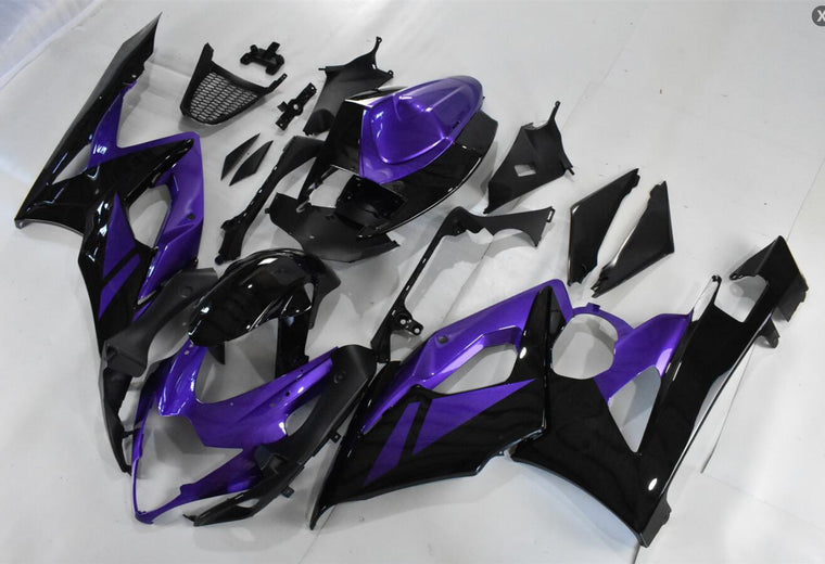 NT Fairing Fit for Suzuki 2005-2006 GSXR 1000 N077- Purple Black | ABS Injection