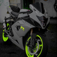 NT Aftermarket Injection ABS Plastic Fairing Fit for GSXR 1000 2005-2006 Gray