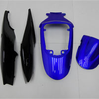 NT Aftermarket Injection ABS Plastic Fairing Kit Fit for GSXR 600/750 2006 2007 Blue Black N001