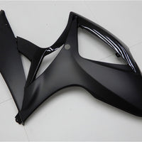 NT Aftermarket Injection ABS Plastic Fairing Fit for GSXR 600/750 2006-2007 Glossy Matte Black N004