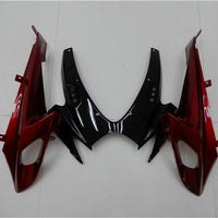 US STOCK NT Aftermarket Injection ABS Plastic Fairing Fit for GSXR 600/750 2006-2007 Red Gray N006 Available in TX