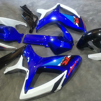 NT Aftermarket Injection ABS Plastic Fairing Fit for GSXR 600/750 2006-2007 White Blue N013