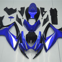 NT Injection Mold Plastic Bodywork Fairing Fit for 2006 2007 GSXR 600 750 Blue Black N018