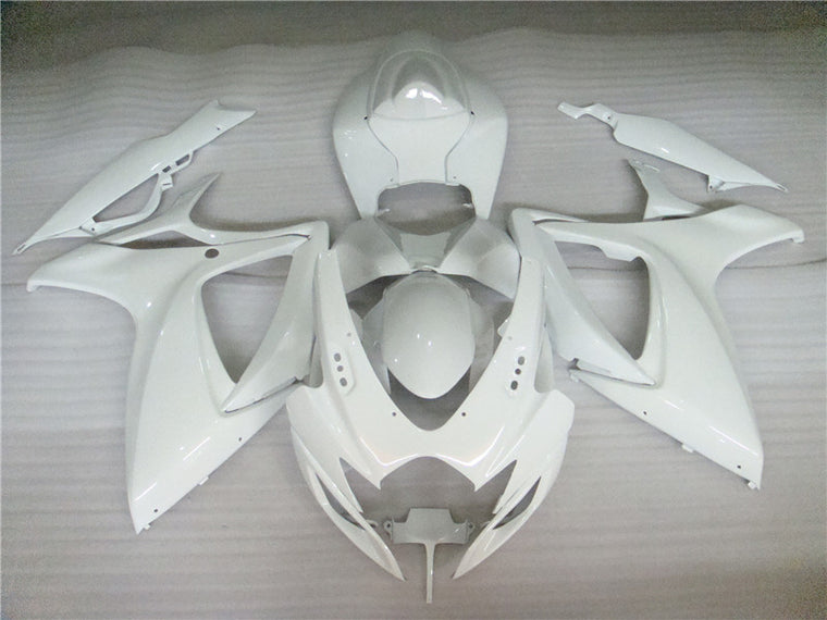 NT Fairing Fit for Suzuki 2006-2007 GSXR600/750 N069- Pearl White | ABS Injection