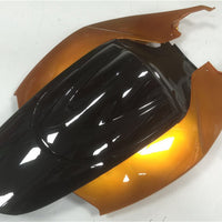 US STOCK NT Aftermarket Injection ABS Plastic Fairing Fit for GSXR 600/750 2006-2007 Black Orange N105 Available in CA