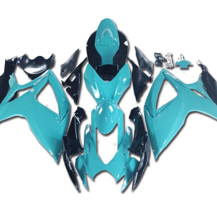 NT Injection Mold Fairing Fit for  2006 2007 GSXR 600 750 Teal N115