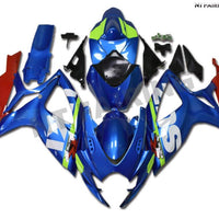 NT Aftermarket Injection ABS Plastic Fairing Fit for GSXR 600/750 2006-2007 Blue N117