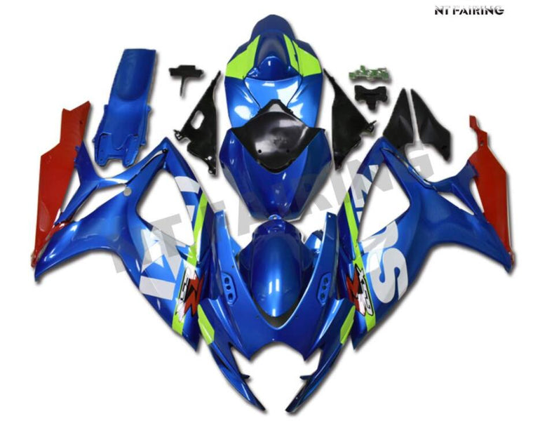 NT Fairing Fit for Suzuki 2006-2007 GSXR600/750 N117- Blue | ABS Injection