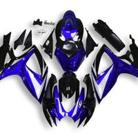 NT Injection Mold Fairing Fit for  2006 2007 GSXR 600 750 Blue Silver Black N118
