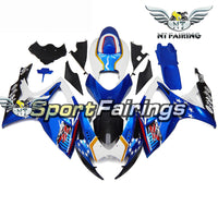 NT Aftermarket Injection ABS Plastic Fairing Kit Fit for GSXR 600/750 2006 2007 Blue White Black N127